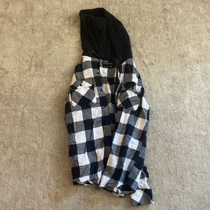 Empyre hooded flannel